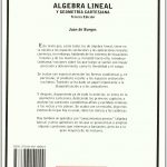 algebra lineal y geometria cartesiana los mejores libros de algebra