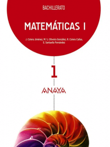 Matematicas 1 bachillerato anaya